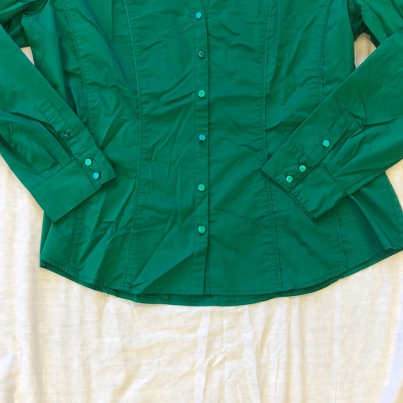 New York & Company Women’s Button Down Dress Shirt/ Size: XL - Picture 4 of 6